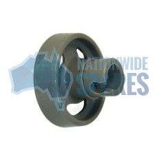 673001000014 Wheel Bottom Basket Grey